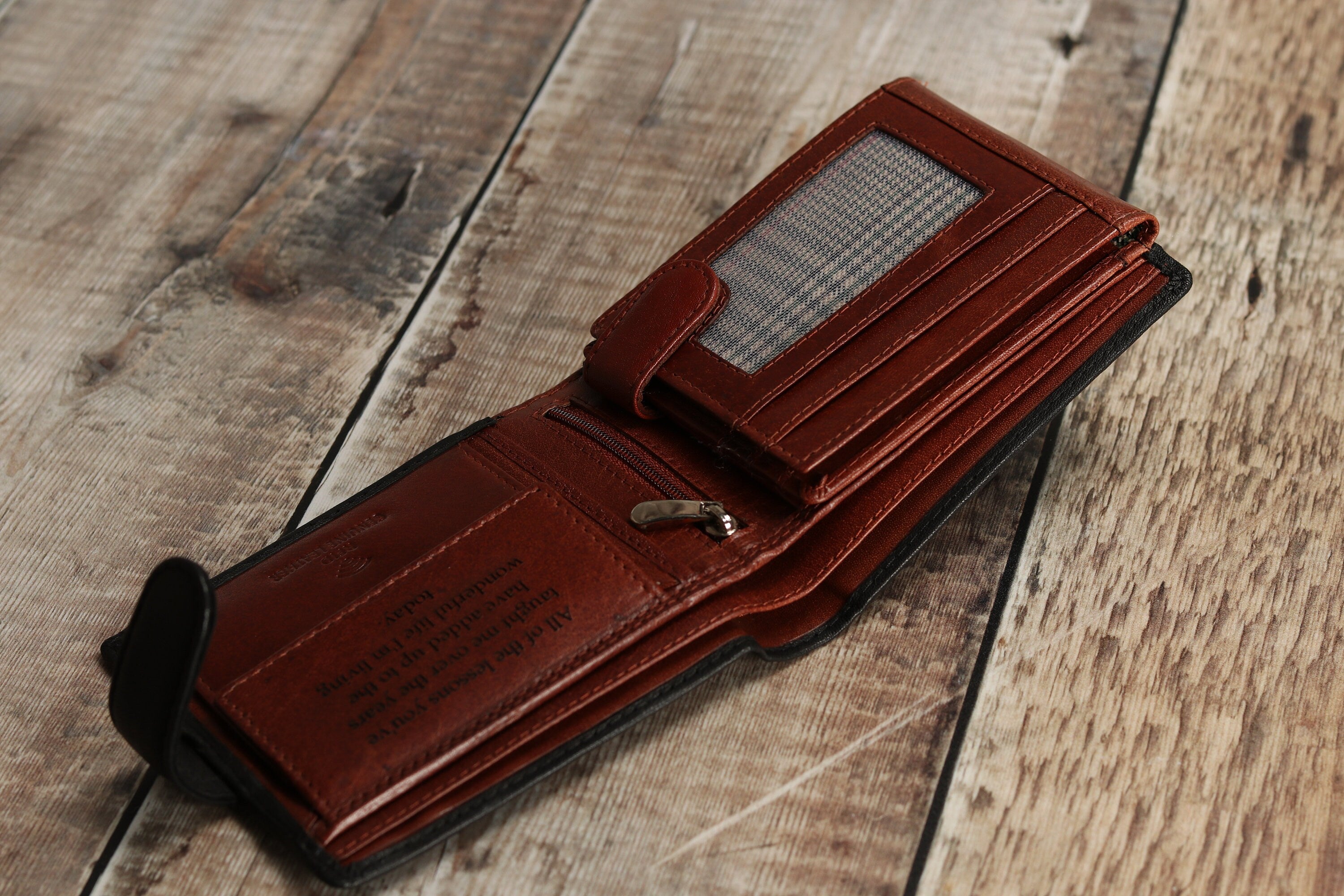 Custom Monogram Engraving, Personalised Mens Wallet, Genuine Soft Leather Wallet, Personalized Engraved Gift for Him, Boyfriend, Dad,Husband