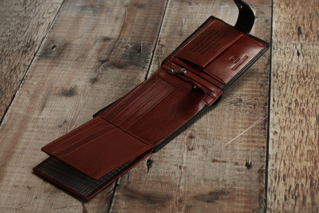 Custom Monogram Engraving, Personalised Mens Wallet, Genuine Soft Leather Wallet, Personalized Engraved Gift for Him, Boyfriend, Dad,Husband