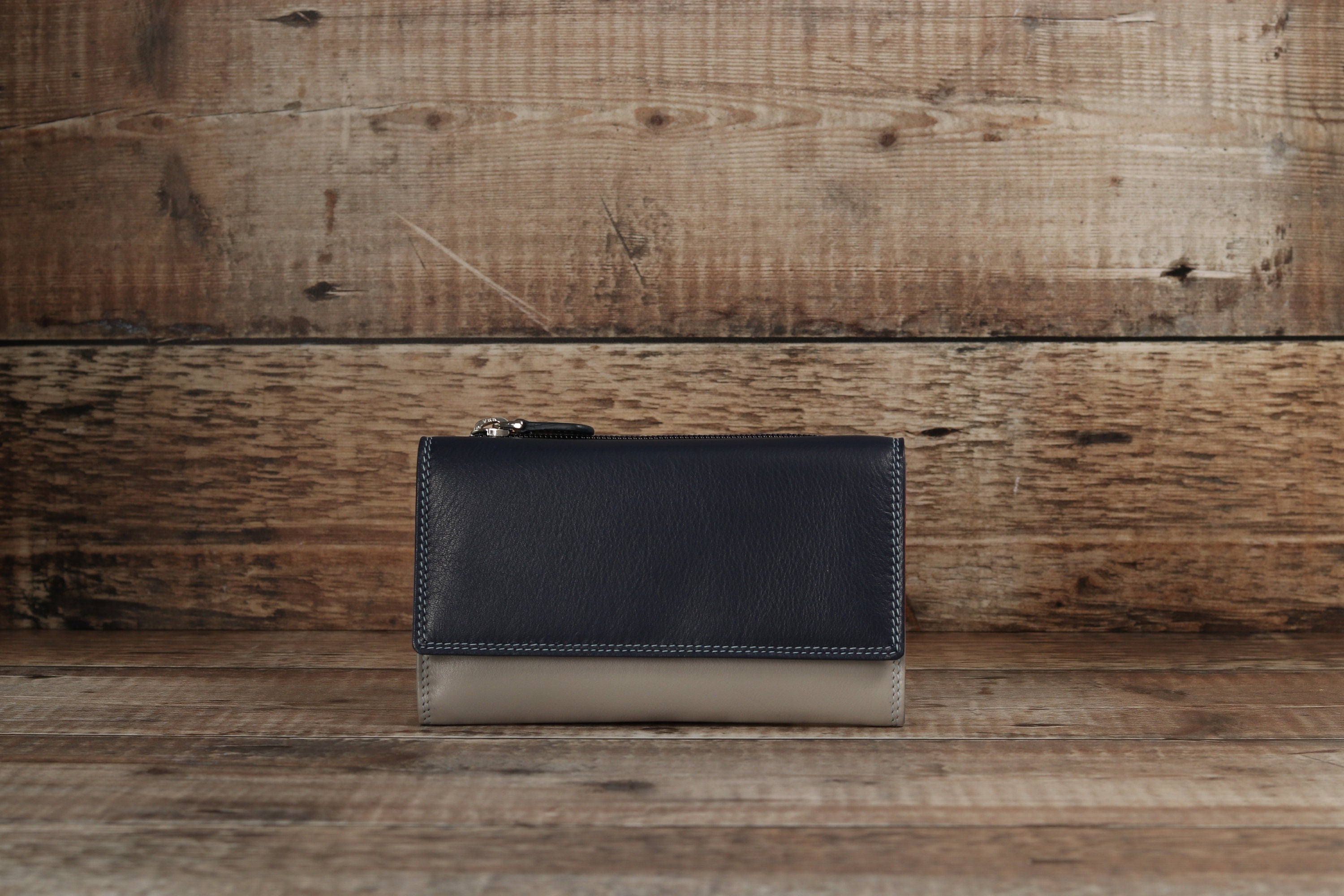 Women's Purse, Personalised Ladies Leather Purse With Card Holder, Zip Coin Pocket, Personalized Women's Genuine Leather Wallet,Gift For Her