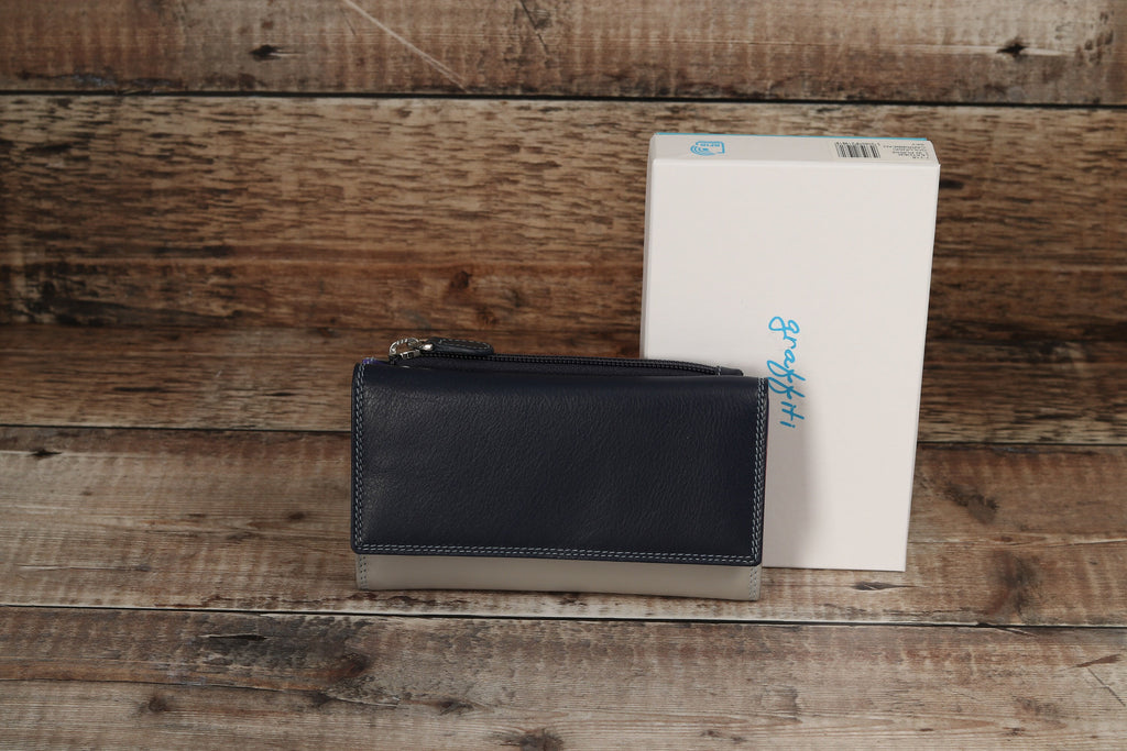 Women's Purse, Personalised Ladies Leather Purse With Card Holder, Zip Coin Pocket, Personalized Women's Genuine Leather Wallet,Gift For Her
